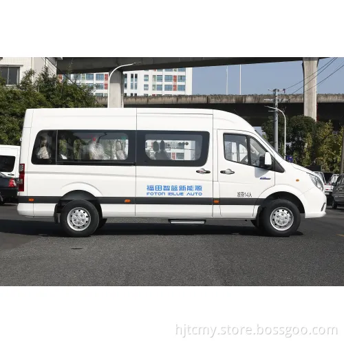 2023 China EV Mini Bus Electrico Foton IBLUE AUTO NUOVI VEICOLI ENERGY VEICOLI ELETTRICA TASSEGGERO 14 MINI PERIO